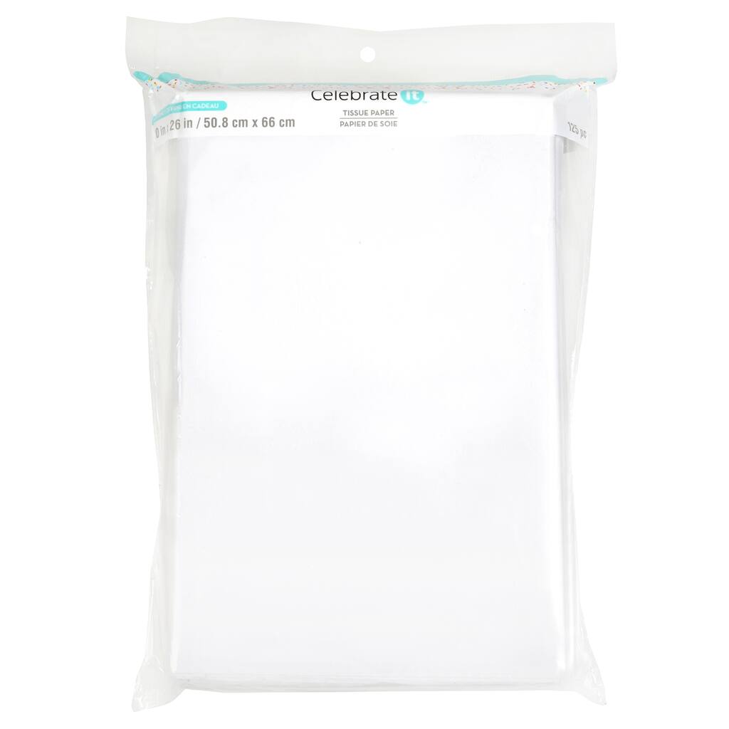 White Tissue Paper Value Pack By Celebrate It Michaels White Tissue Paper Value Pack By Celebrate It Michaels